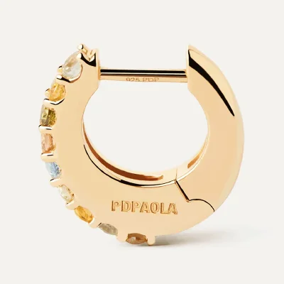 PDPAOLA VIVI HOOP EARRINGS AR01-B90-U