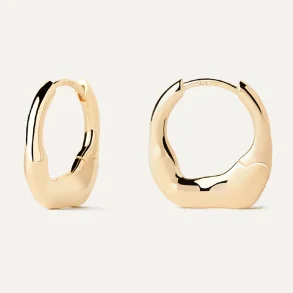 PDPAOLA MINI MAGMA HOOP EARRINGS AR01-C27-U