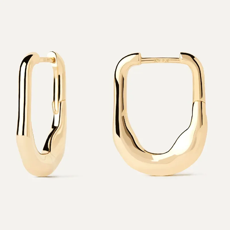 PDPAOLA MAGMA HOOP EARRINGS AR01-C28-U