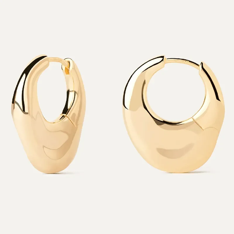 PDPAOLA VOLCANO HOOP EARRINGS AR01-C29-U