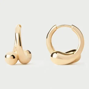 PDPAOLA LOOP HOOP EARRINGS AR01-C85-U