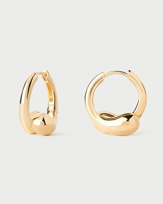 PDPAOLA LOOP HOOP EARRINGS AR01-C85-U