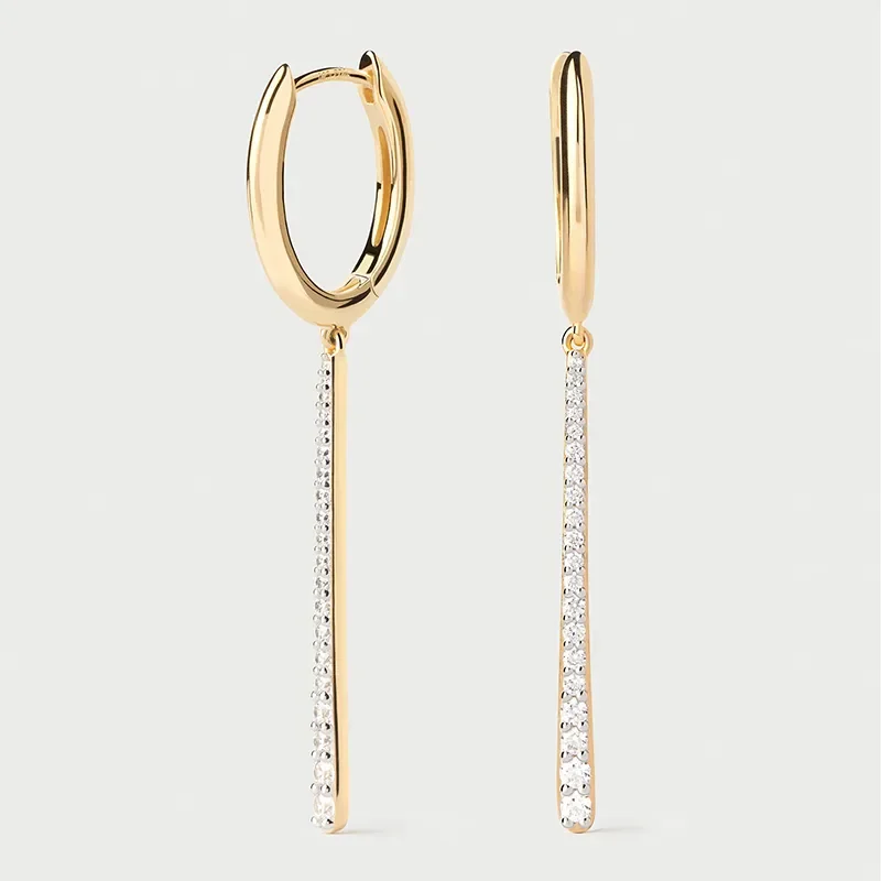 PDPAOLA OLGA HOOP EARRINGS AR01-C88-U