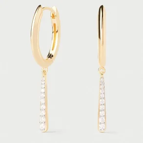 PDPAOLA OLGA MINI HOOP EARRINGS AR01-C89