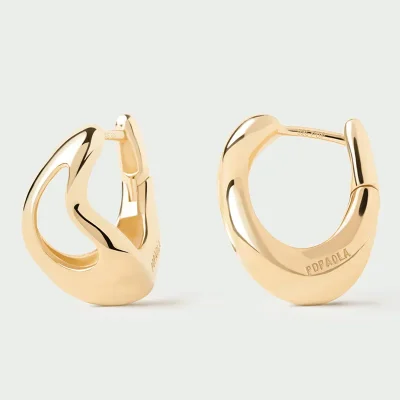 PDPAOLA TEMPO HOOP EARRINGS AR01-D42-U