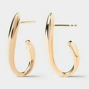 PDPAOLA VOLTA HOOP EARRINGS AR01-D98-U