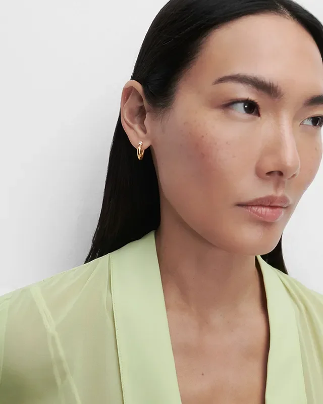 PDPAOLA BECCA HOOP EARRINGS AR01-E02-U