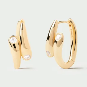 PDPAOLA CARAMELLE HOOP EARRINGS AR01-E04-U