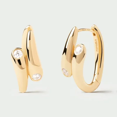 PDPAOLA CARAMELLE HOOP EARRINGS AR01-E04-U