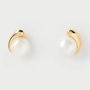 PDPAOLA LA PERLA STUD EARRINGS AR01-E68-U