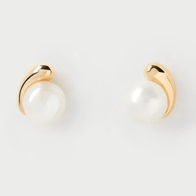 PDPAOLA LA PERLA STUD EARRINGS AR01-E68-U