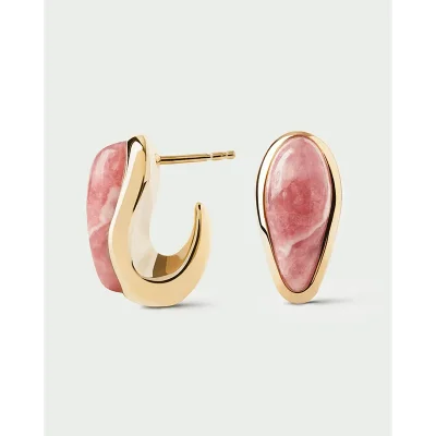 PDPAOLA RHODOCHROSITE LUNA EARRINGS AR01-G03-U