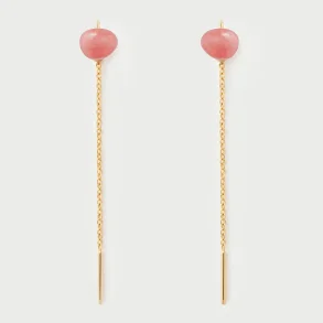 PDPAOLA RHODOCHROSITE LYRA EARRINGS AR01-G56-U