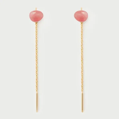 PDPAOLA RHODOCHROSITE LYRA EARRINGS AR01-G56-U