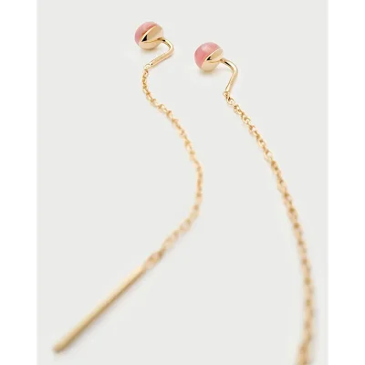 PDPAOLA RHODOCHROSITE LYRA EARRINGS AR01-G56-U