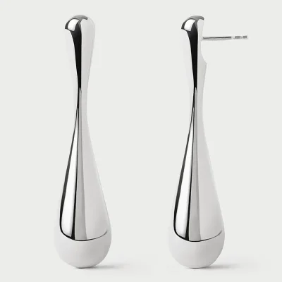 PDPAOLA GLACIER SILVER EARRINGS AR02-E19-U