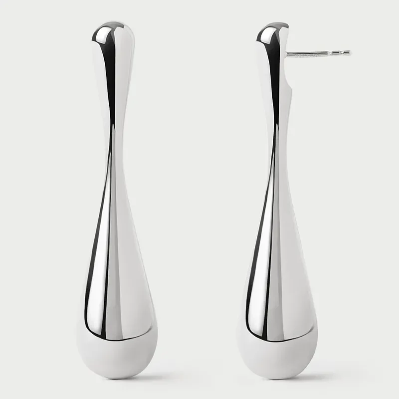 PDPAOLA GLACIER SILVER EARRINGS AR02-E19-U