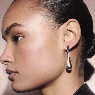 PDPAOLA GLACIER SILVER EARRINGS AR02-E19-U