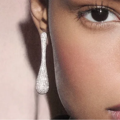 PDPAOLA PAVE GLACIER EARRINGS AR02-E20-U