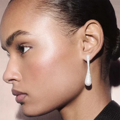 PDPAOLA PAVE GLACIER EARRINGS AR02-E20-U