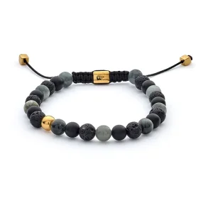 ALEXANDER LYNGGAARD STOCKHOLM BRAIDED 6MM BRACELET B00132