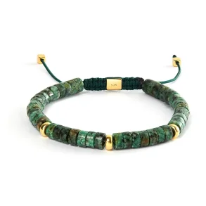 ALEXANDER LYNGGAARD AMAZON HEISHI BRAIDED 6MM BRACELET B00212