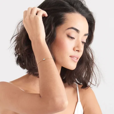 ANIA HAIE TURQUOISE DISCS BRACELET B014-01G