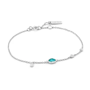 ANIA HAIE TURQUOISE DISCS BRACELET B014-01H