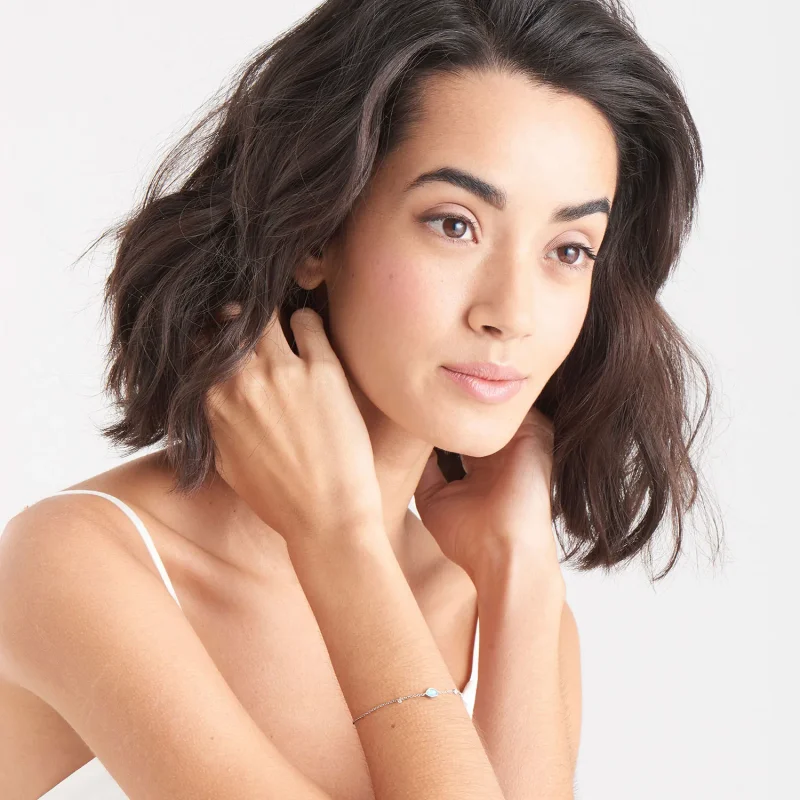 ANIA HAIE TURQUOISE DISCS BRACELET B014-01H