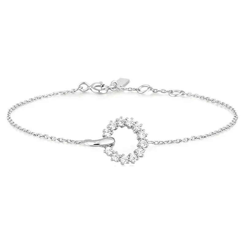 ANIA HAIE INTERLINKED CIRCLES PAVE BRACELET B056-01H