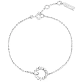 ANIA HAIE INTERLINKED CIRCLES PAVE BRACELET B056-01H