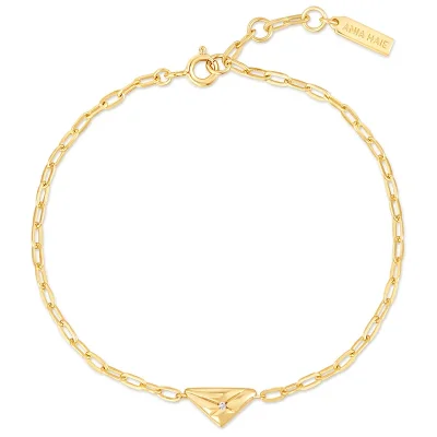 ANIA HAIE GOLD TRIANGLE KISS BRACELET B059-01G