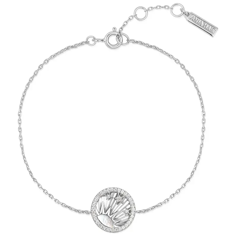 ANIA HAIE SILVER SHINY SUN STARS BRACELET B059-04H