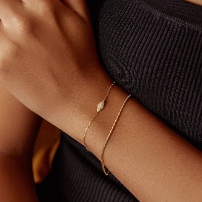 ANIA HAIE GOLD PAVE SPARKLE BRACELET B061-01G