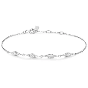 ANIA HAIE SILVER MULTI SPARKLE BRACELET B061-04H