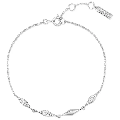 ANIA HAIE SILVER MULTI SPARKLE BRACELET B061-04H