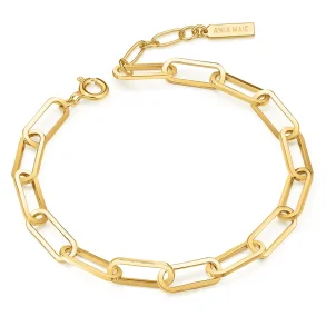 ANIA HAIE GOLD BOLD CHUNKY CHAIN BRACELET B062-04G