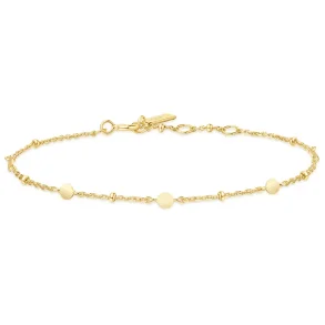 ANIA HAIE GOLD DISC STATION BRACELET B063-01G