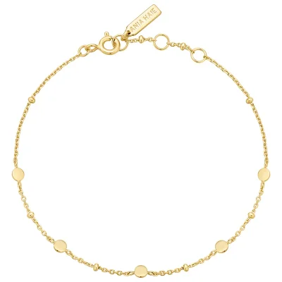 ANIA HAIE GOLD DISC STATION BRACELET B063-01G