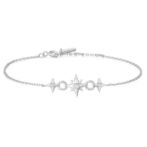 ANIA HAIE SILVER LINKED STAR BRACELET B063-05H