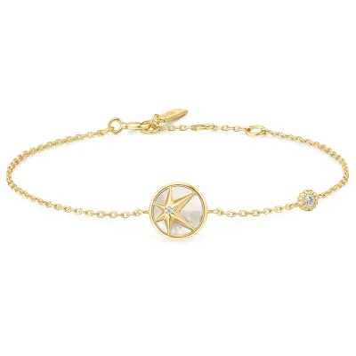 ANIA HAIE GOLD STAR MOP BRACELET B065-02G