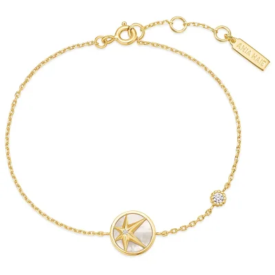 ANIA HAIE GOLD STAR MOP BRACELET B065-02G