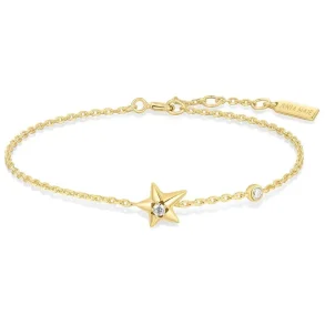 ANIA HAIE GOLD SPARKLING STAR BRACELET B066-04G