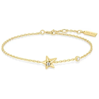 ANIA HAIE GOLD SPARKLING STAR BRACELET B066-04G