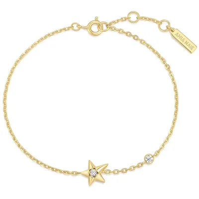 ANIA HAIE GOLD SPARKLING STAR BRACELET B066-04G