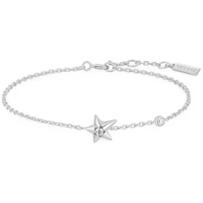 ANIA HAIE SILVER SPARKLING STAR BRACELET B066-04H