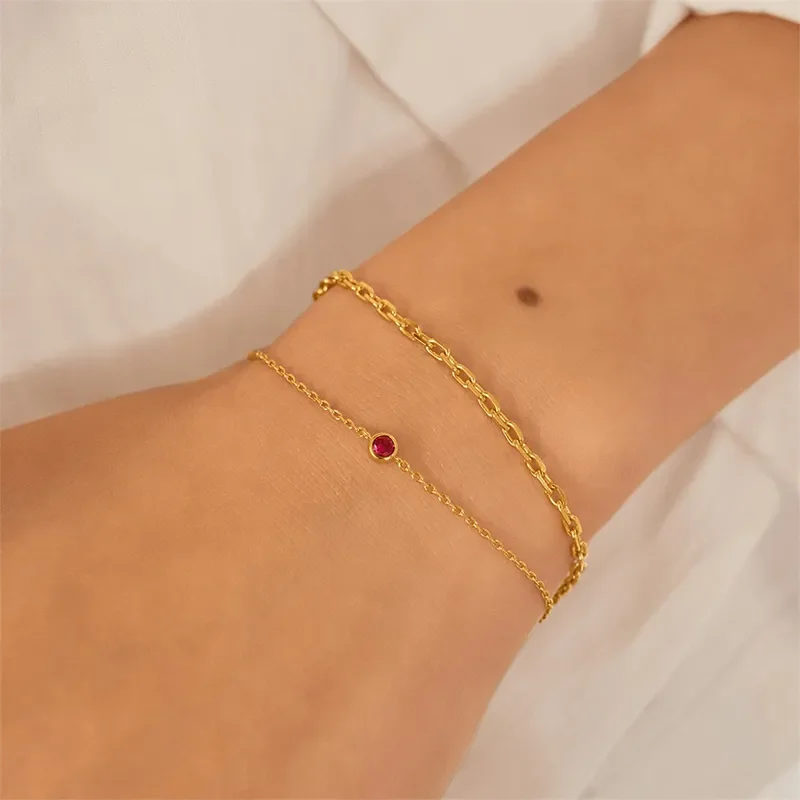 ANIA HAIE GOLD CRIMSON BRACELET B071-01G