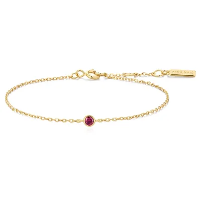 ANIA HAIE GOLD CRIMSON BRACELET B071-01G