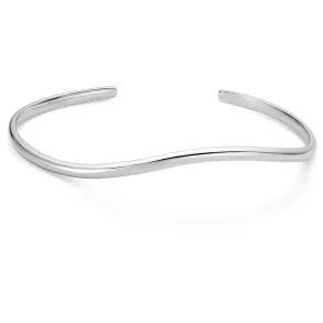 ANIA HAIE SILVER WAVE CUFF BRACELET B072-03H