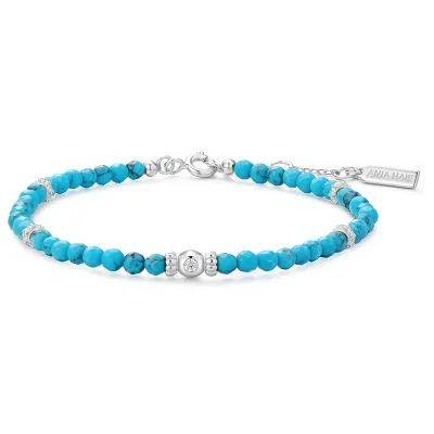 ANIA HAIE LAB-CREATED TURQUOISE BEADED BRACELET B073-03H